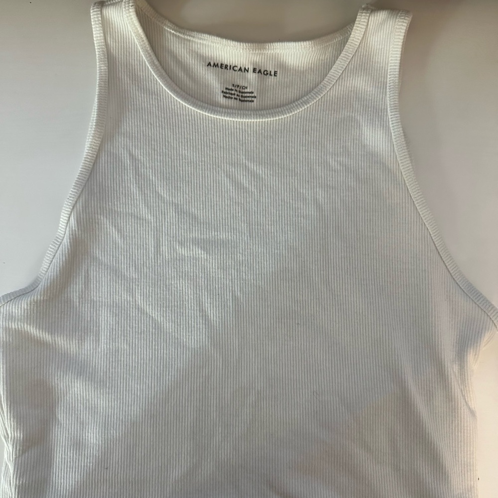 American Eagle Outfitters Classic White Tank Top